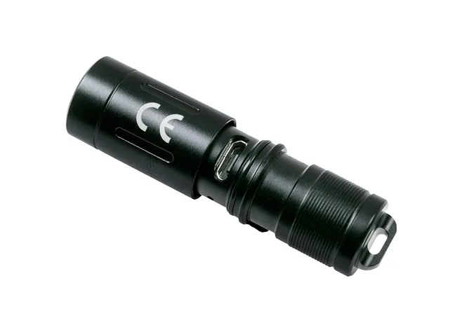Ліхтар Fenix E02Rblk чорний Фото 2